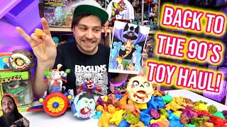 90's Toy Haul! Earthworm Jim, Blurp Balls, Boglins, TMNT!