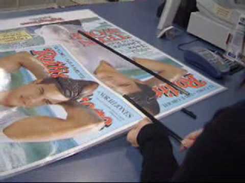 How To Use Poster Hangers - YouTube How To Use Poster Hangers - YouTube