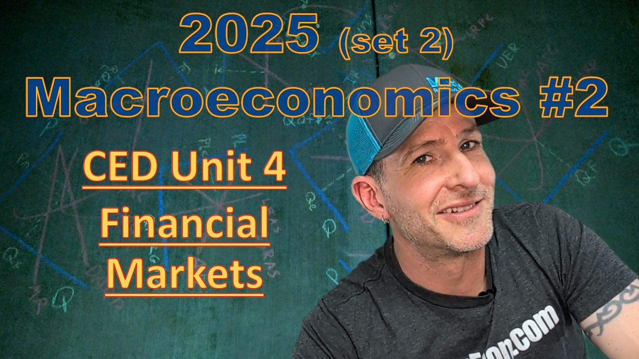 2025 AP Macroeconomics Set 2 FRQ #2 Explained - YouTube