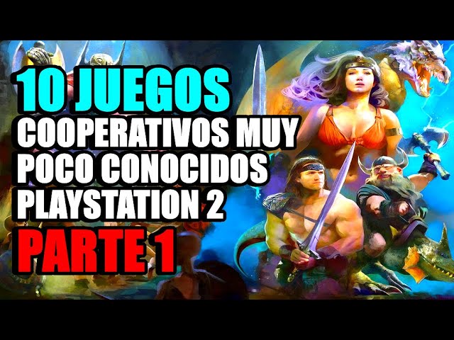 10 Juegos Cooperativos MUY POCO CONOCIDOS Para PS2 