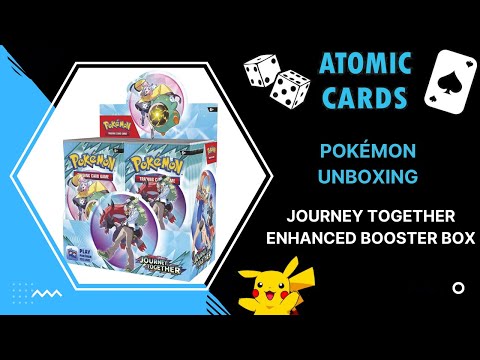 Pokmon Unboxing - Scarlet & Violet Journey Together Enhanced Booster Box