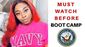 What you need to know BEFORE Navy boot camp 2020