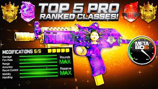 NEW TOP 5 *UPDATED* Pro Meta Best Ranked Play Classes BO6 Season 2 🏆 CDL Best Class Setups Loadouts