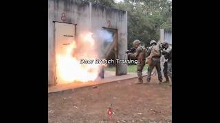 Explosive Door Breach by Elite Soldiers