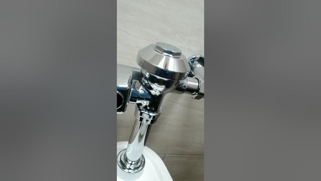 Commercial flush valve flushes too long. repaired. YouTube