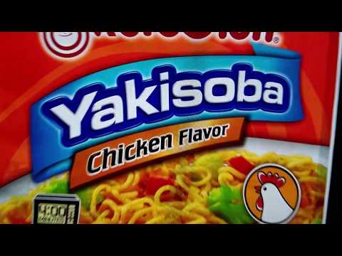 Yakisoba Chicken Flavor Nutrition Facts
