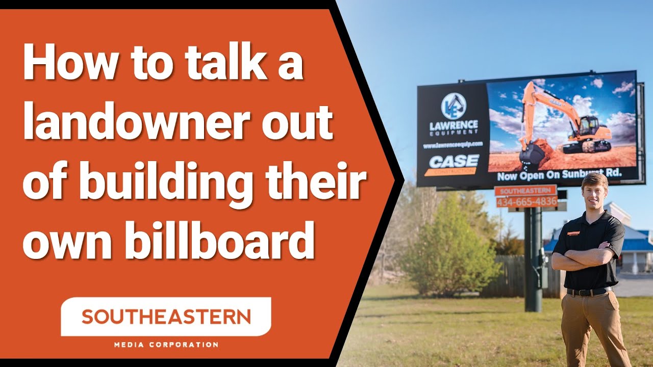 How to talk a landowner out of building their own billboard