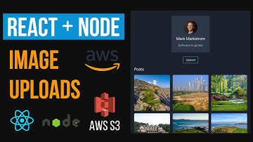 React & Node JS를 사용하여 AWS S3에 이미지 업로드