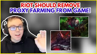 Baus Explains Why Riot Should NERF Proxy Farming From The Game