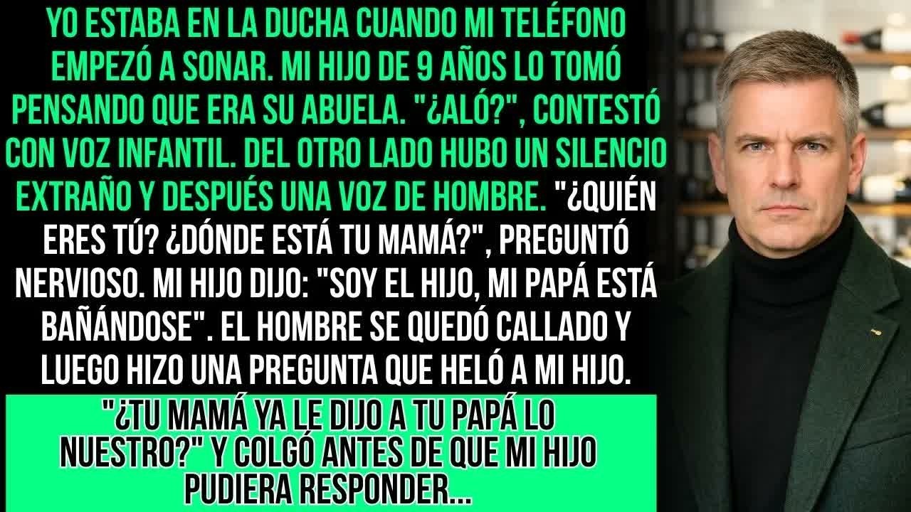 Mi Hijo Respondió Mi Teléfono Por Error  Un Hombre Preguntó： ＂¿Tu Mamá Ya Le Dijo A Tu Papá？＂