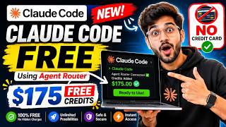 Claude Opus 5 FREE 175$ Access with API key using Agent Router!  No Credit Card 2026