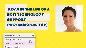 A day in the life of a BCIT Technology Support Professional (TSP)