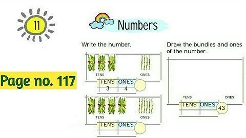 Ncert class 1 Math Ch.11 Numbers