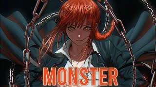 [Nightcore] - Monster (Lyrics) {Ely Eira}