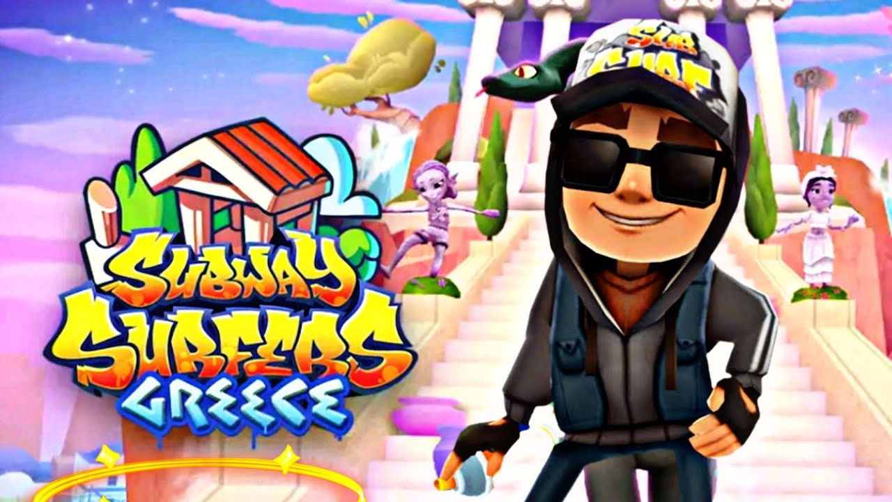 🆕 Update Subway Surfers Greece 2022 : Jake Dark Outfit & Star trail Board Full HD Gameplay