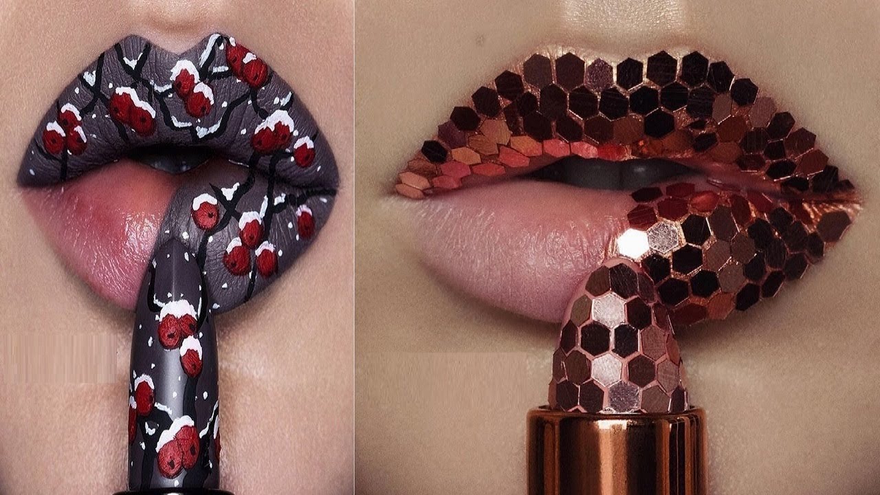 Amazing Lipstick Tutorial Compilation 2020 - Beautiful Lip Art Design Ideas