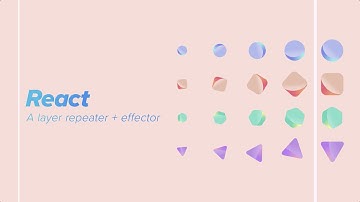React - A Layer Repeater + Effector for After Effects