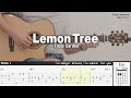 Lemon Tree - Fools Garden | Fingerstyle Guitar | TAB + Chords + Lyrics