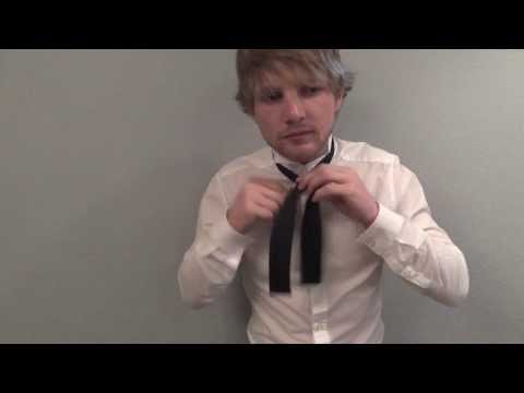 How To Tie A Bow Tie With Pointed Ends