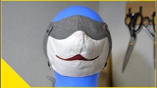 猫（サメ）っぽくなれるマスクの作り方！ | How to Make a Cat/Shark