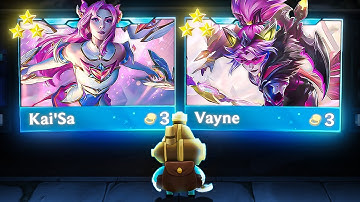 Kaisa Vayne Reroll Is Insane! Ft. K3Soju - TFT Set 8 PBE