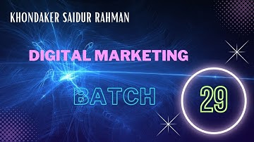 Digital Marketing Intro & LinkedIn Profile Create Class-01