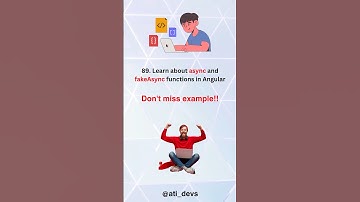 What is async and fakeAsync functions in Angular testing? #shorts #angular #interview