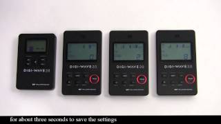 Williams Sound: Digi-Wave 2.0 Programming DLR 60 (with captions)