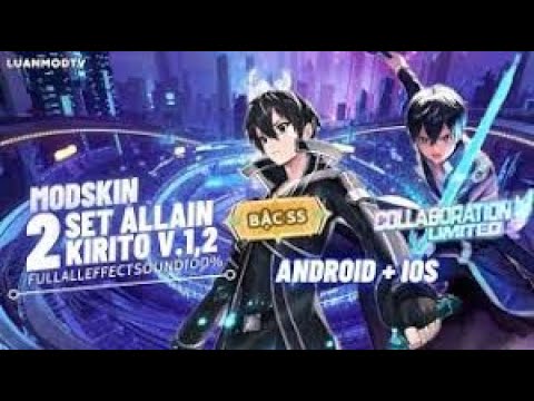 Video Mod skin Kirito v1 v2 mùa 23 mới nhất - SLD Coutie - youtube
