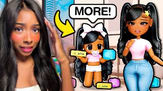 MY DAUGHTER IS OBSESSED WITH SQUISHYS 😭 (ROBLOX RP)