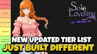 Updated Tier List! THIS IS HOW A UNIT SHOULD BE MADE! [Solo Leveling: Arise]