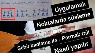 Sifirdan Bağlama Dersi̇- 18 Parmak Egzersizleri Tril Süsleme Şehir Kodlama Ile Kolay Saz Öğrenme