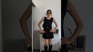 Black mini dress Outfit #littleblackdress