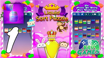 Liquid Sort Puzzle 💦 Color Sort - Water Sort Game Gameplay #1 All Levels (Android, IOS)