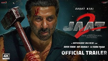 JAAT 2 - Official Trailer | Sunny Deol | GopiChand |  Prabhas | Vineet Kumar Singh | Jaat 2 Trailer