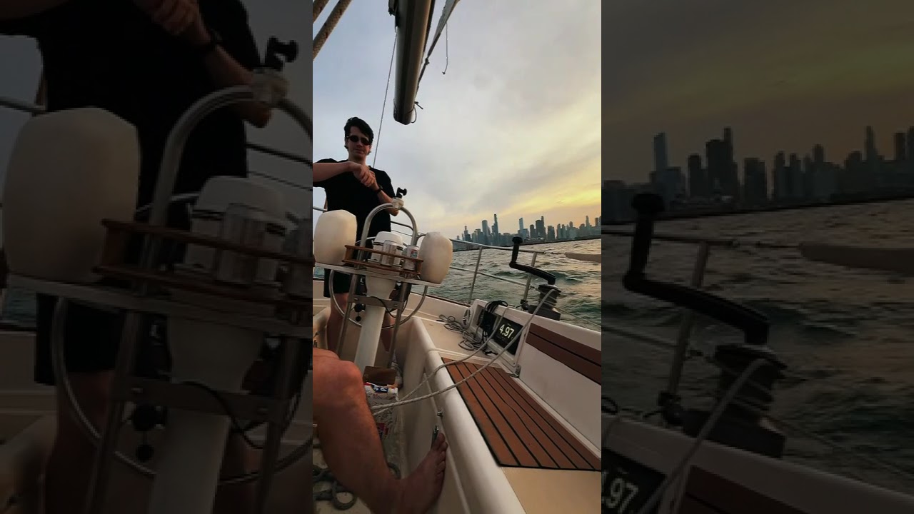 Chicago’s Secret Skyline Sunset w/ SailingChi You’ll Wish You Were On  (This is NOT a tourist boat)