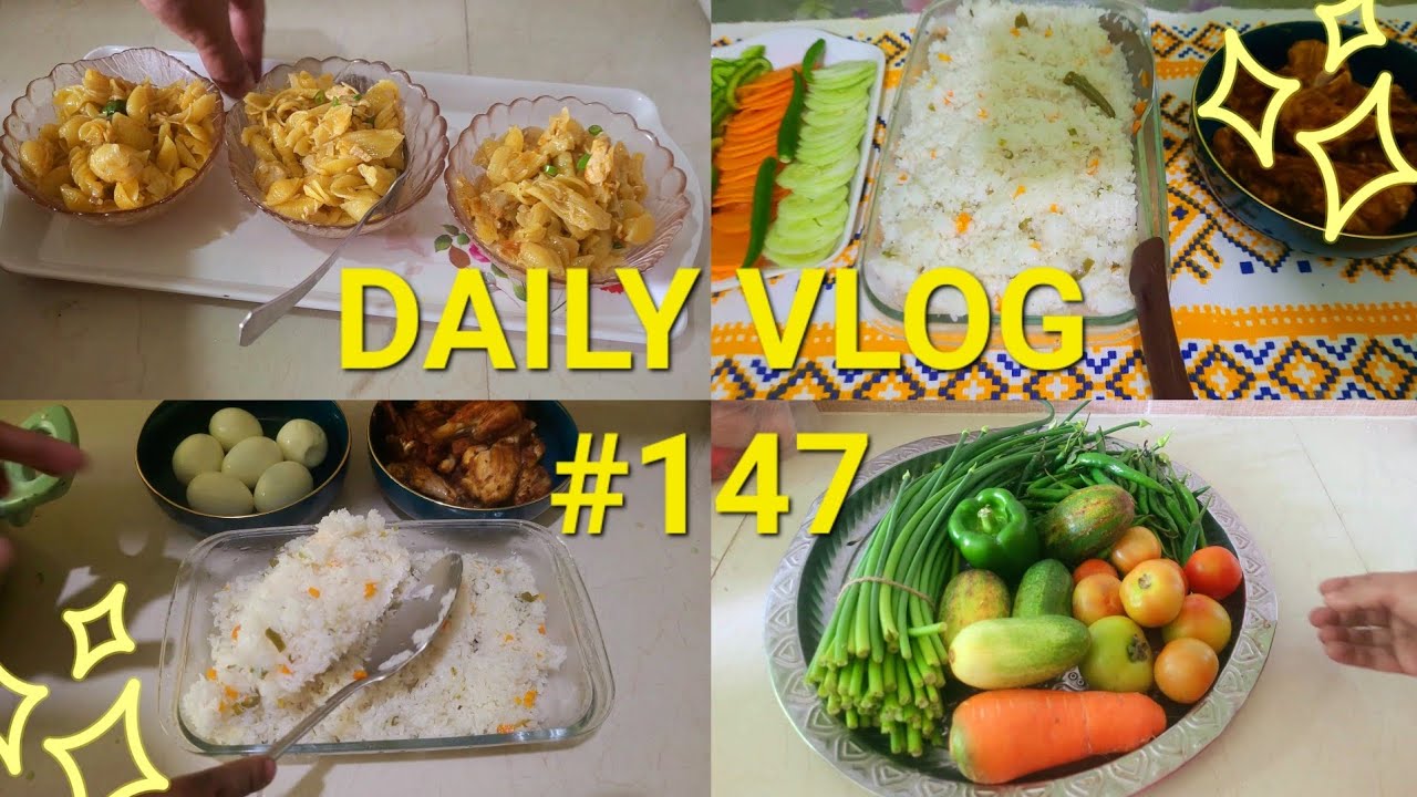 আজকে বানালাম ফ্রাইড রাইস ও চিকেন ফ্রাই🤤