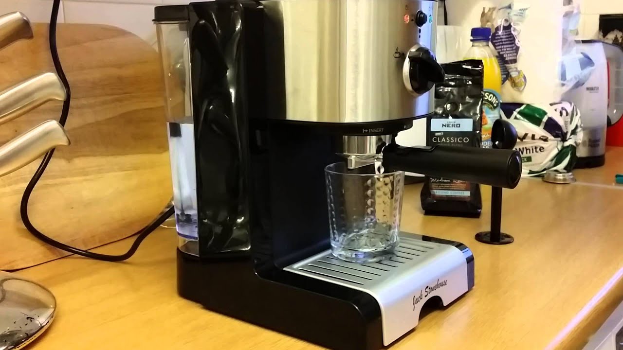 Jack Stonehouse Esspresso maker review YouTube
