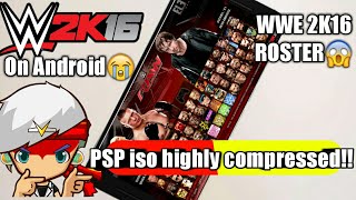 200Mb How To Download Wwe 2K16 Psp Iso Highly Compressed Wwe 2K14 Mod In Any Android Device