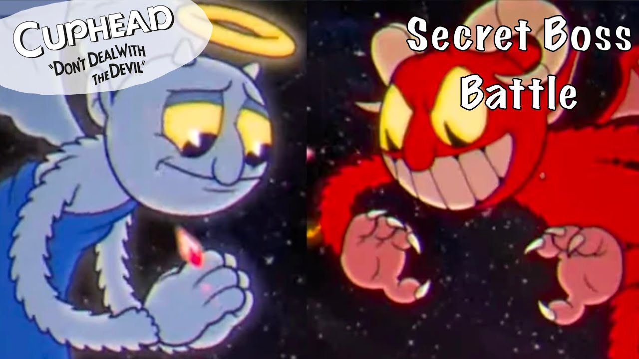 Cuphead - The Delicious Last Course: Angel and Demon (Secret Boss)