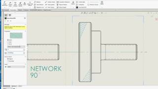 SolidWorks Knurl Pattern in Drawings