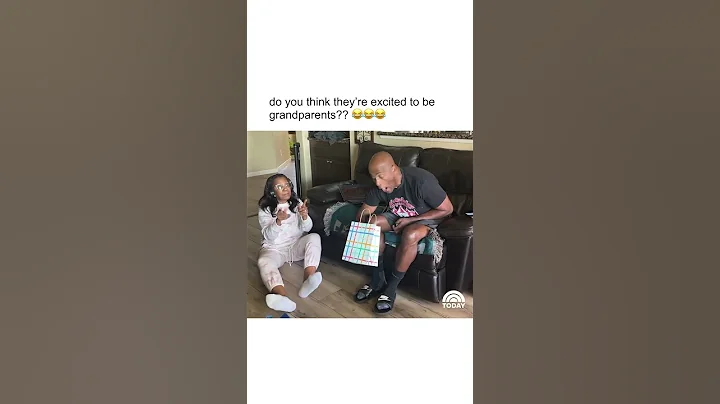 Soon-to-be grandparents have the most joyous, delightful reaction to baby news