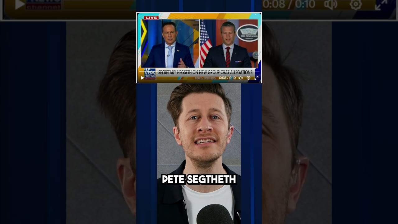 Fox News host refers to Hegseth as FORMER Secretary #shorts