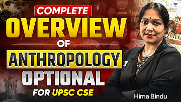 ANTHROPOLOGY Optional For UPSC 2026/27 | Overview, Booklist, Syllabus, Strategy | Himabindu Ma