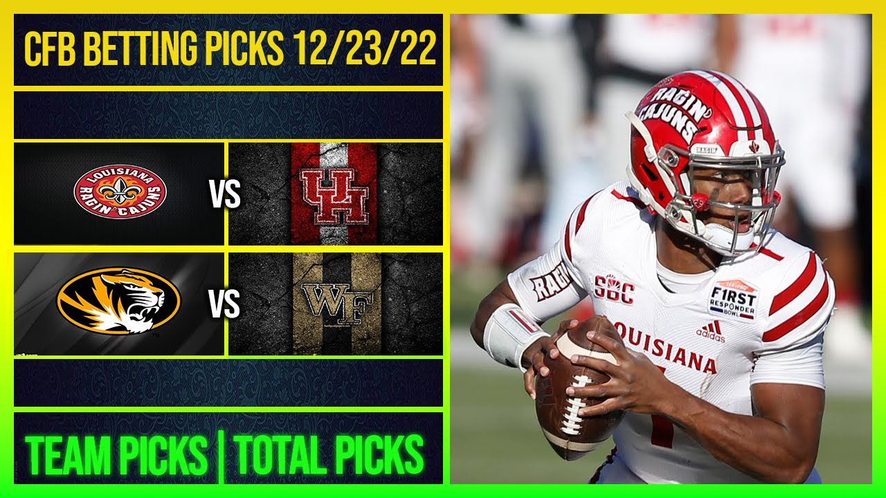 Free NCAAF Picks Today College Football Picks and Predictions 12/23/22