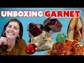 Unboxing Garnet  | Rhodolite, Pyrope, Demantoid & More!