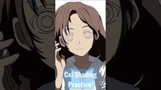 Practicing Cel Shading | #ai inspired #art #shorts