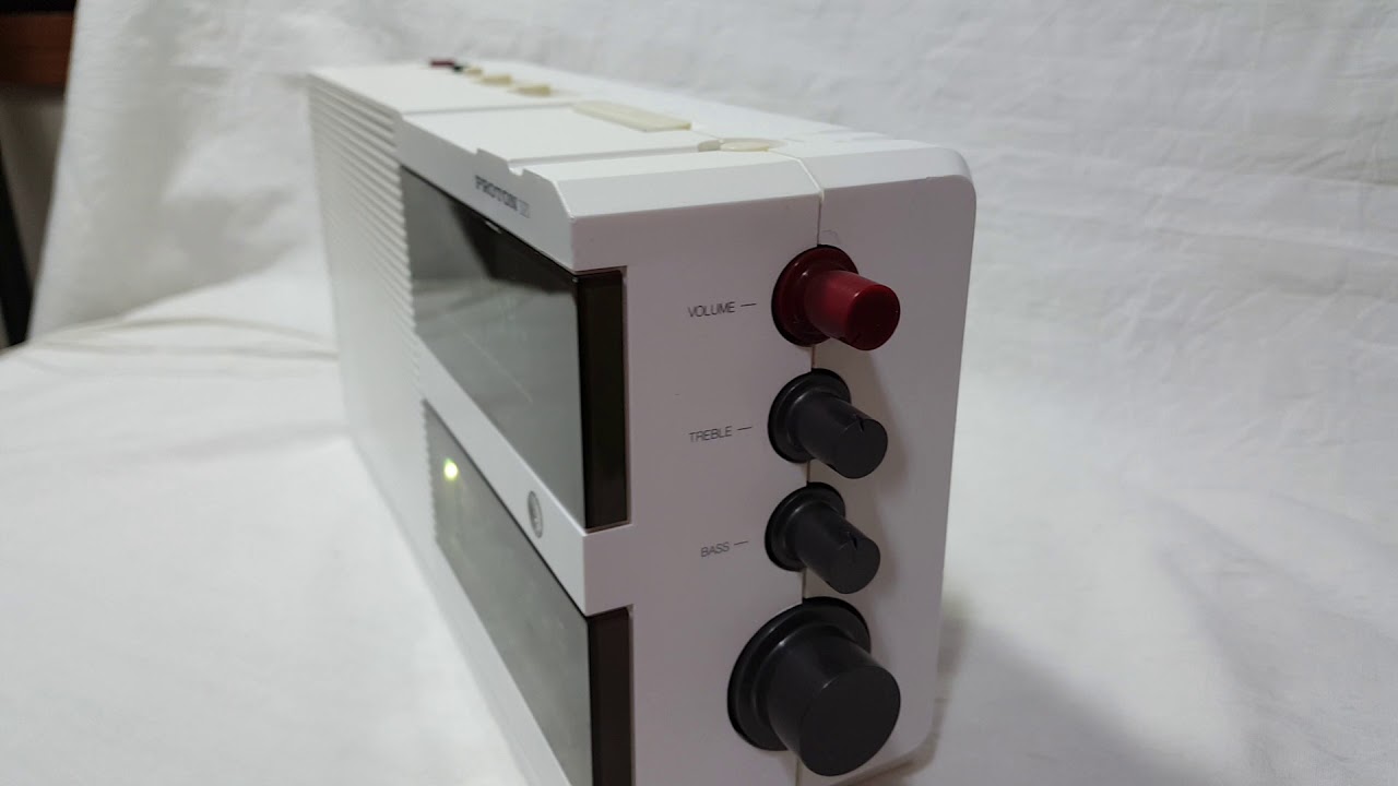 Proton 320 AM/FM Dual alarm clock radio YouTube