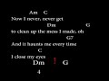 When i was your man (Easy Chords and Lyrics)