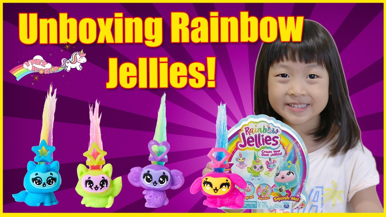 Unboxing Rainbow Jellies Creation Kit YouTube